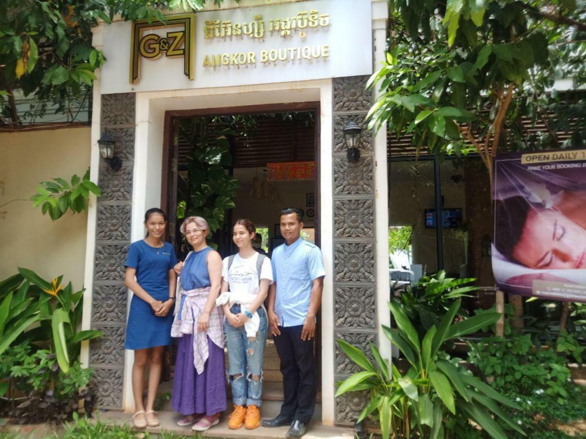 จีแซด อังกอร์ บูทิก Hotel เสียมราฐ ภายนอก รูปภาพ